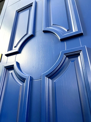 Синяя дверная панель