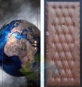 Дверь порошковое напыление с лаком с фотопленкой и винилискожа дутая Дверь порошковое напыление с лаком с фотопленкой и винилискожа дутая