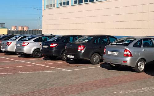 Автомобили замерщиков &laquo;СТАЛЬ-ГРУПП&raquo;